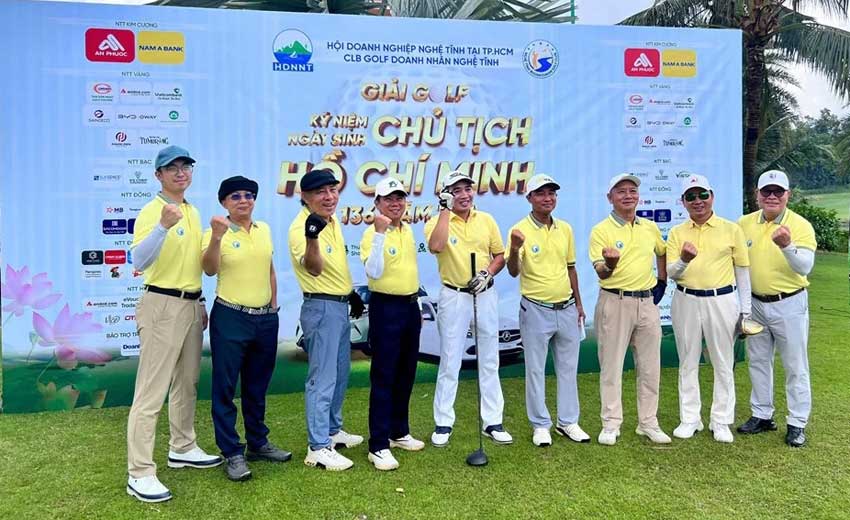 Doanh nhân xứ Nghệ tại TP.HCM: Kết nối từ sân golf, lan tỏa về quê nhà